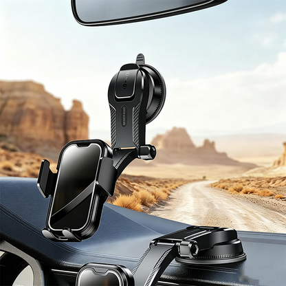 📢🚗 PROMO FLASH 50% ! Support Téléphone Voiture à Ventouse Nano – Utilisation 1 Main, Angle Réglable, Universel Tableau de Bord & Pare-Brise, 4-7.2 Pouces ✨