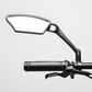 🛡️🚲 PROMO FLASH -50% ! Rétroviseur Grand Angle pour Vélo – Verre Incassable, Support Anti-Vibrations, Rotation 360°, Compatible Guidons 16-31,8mm, Idéal Vélo & Moto