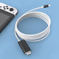 🎮 50% DE RÉDUCTION ! 🔥 Câble Adaptateur USB-C vers HDMI – 2M – Charge PD 100W & Plug-and-Play for Nintendo Switch