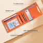 📢💳 PROMO FLASH 50% ! Portefeuille Minimaliste Homme avec Blocage RFID – Cuir Carbone, 11 Emplacements, Clip Acier Inox, Ultra-Slim, Idéal Voyage & Quotidien ✨