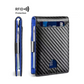 📢💳 PROMO FLASH 50% ! Portefeuille Minimaliste Homme avec Blocage RFID – Cuir Carbone, 11 Emplacements, Clip Acier Inox, Ultra-Slim, Idéal Voyage & Quotidien ✨