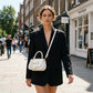 Sac à main pour femme bandoulière avec poignée supérieure