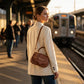 Sac à main pour femme bandoulière avec poignée supérieure