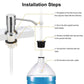 📢 PROMO LIMITÉE -50% ! 🧴 Kit de Tube d'Extension pour Distributeur de Savon d'Évier – Anti-Gaspillage, Plan de Travail Rangé, Installation Facile 🚰