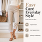 👖 Pantalon femme coupe slim raccourcie – Style casual chic, longueur cheville, silhouette flatteuse ✨🌸