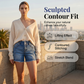 📢 50% DE RÉDUCTION ! ⏰ Short en Jean Stretch Décontracté pour Femme – Taille Haute 2 Boutons, Tissu Extensible & Coupe Flatteuse – Idéal pour l’Été 👖✨🌞