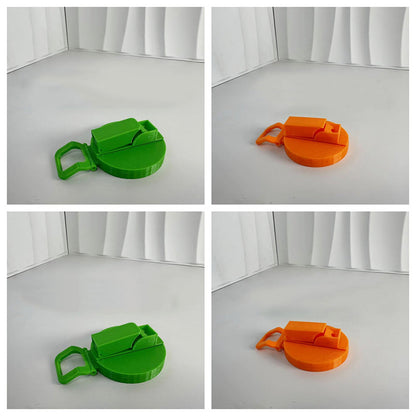 Soda Can Lid with Straw for Kids