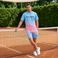 👕 50% DE RÉDUCTION ! 🩳 Ensemble 2 Pièces Décontracté Imprimé d’Été pour Homme – Dégradé Attrayant, Tissu Léger & Respirant – Parfait pour la Plage, le Sport et le Quotidien ☀️✨