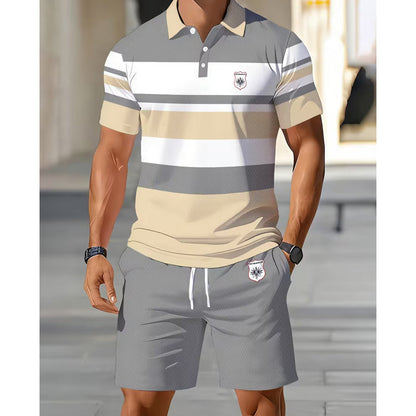 🎉 VENTE 2026 – +72 000 VENDUS ! 👕 Ensemble Rayé 2 Pièces – Tissu Maille Respirant, Taille Cordon & Poches Latérales – Look Coastal Idéal pour l’Été, la Plage et le Quotidien ☀️🌊✨