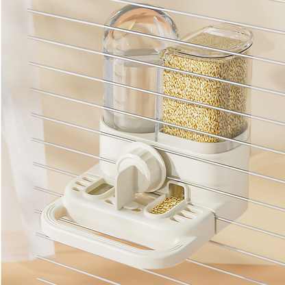 📢 -50% !! ⏰ Mangeoire et Abreuvoir Automatique 2-en-1 pour Cage à Oiseaux – Système par Gravité, Réservoirs Transparents & Fixation Ajustable – Idéal pour une Alimentation Continue et Hygiénique 🐦