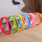 Bracelets anti-moustiques en silicone ajustables