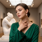 💖 50% DE RÉDUCTION ! ✨ Boucles d’Oreilles Pendantes Cœur – Cuivre & Strass – Design Romantique & Léger for Femme