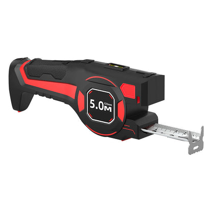 Mètre ruban 2 en 1 avec guidage laser