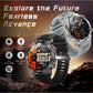 Montre Connectée Sport 1000 mAh – Écran HD 1,7 Pouce, 100+ Modes Sport, Lampe LED
