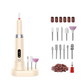🔋 Perceuse à Ongles Électrique Sans Fil – Portable, rechargeable & base de chargement – Manucure professionnelle à domicile en toute simplicité ✨