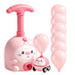 🎈 PROMO FLASH 50% DE RÉDUCTION ! 🚗 Ensemble de Lanceur de Ballons Aérodynamique – Propulsion Manuelle Sans Piles, Bords Arrondis Sécurisés, Mode Course Sol/Vol, Rose/Bleu/Jaune, Plusieurs Types 🏆