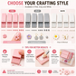 💅 PROMO FLASH 50% DE RÉDUCTION ! 🎨 Plaques de Fabrication de Billes d’Argile – 4 Tailles de Précision (2/3/4/5mm), Double Face, PLA Léger, pour Ongles 3D/Bijoux/Miniatures, Rose/Gris/Blanc 🏆