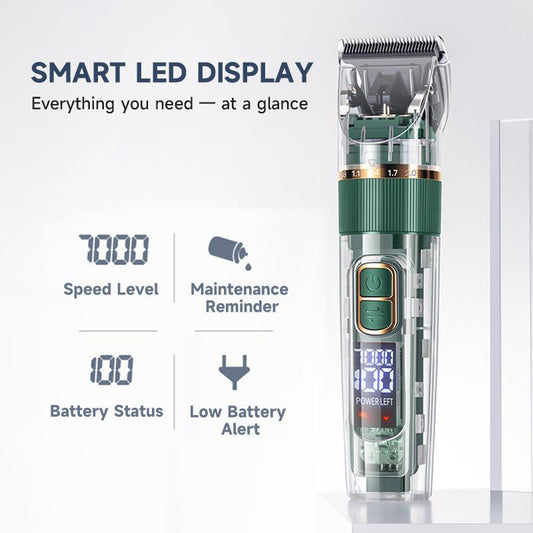 ✂️ 50% DE RÉDUCTION ! 🐾 Tondeuse Silencieuse Animaux – Titane-Céramique + ABS – Rechargeable & 1200 mAh for Chats & Chiens