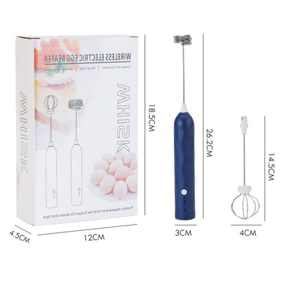 ☕ Soldes 2026 — Plus de 25 000 vendus ! 🥛 Mousseur à Lait Portable 3 Vitesses Rechargeable USB