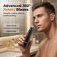 💈✂️ -50% ! 🪒 Tondeuse Électrique pour Poils de Nez Rechargeable – ABS – Lames Rotatives 360° & Charge Type-C pour Soin Homme