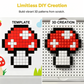 Creative 3D Mushroom Peg Puzzle