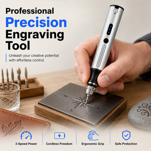 Mini stylo graveur électrique sans fi