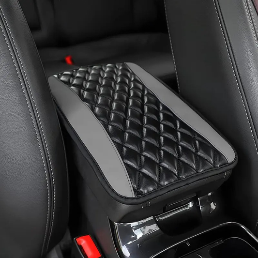 🚗 50% DE RÉDUCTION OFFRE LIMITÉE ! ✨ Coussin d’Accoudoir Confort – Texture Diamant, Anti-Dérapant, Facile à Nettoyer 🧤
