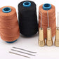 💯 PROMO FLASH : 50% DE RÉDUCTION ! Kit d'Alêne pour Couture du Cuir 3/4 Pièces – Manche en Cuivre Poli & Aiguilles Interchangeables avec Fil Ciré for des Finitions Professionnelles Durables ✨🧵