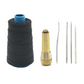 💯 PROMO FLASH : 50% DE RÉDUCTION ! Kit d'Alêne pour Couture du Cuir 3/4 Pièces – Manche en Cuivre Poli & Aiguilles Interchangeables avec Fil Ciré for des Finitions Professionnelles Durables ✨🧵