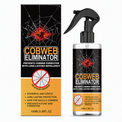 📢📢50% DE RÉDUCTION !! ⏰Spray Anti-Toiles d’Araéignée & Nettoyant Mural pour Plafonds, Coins et Surfaces – Sans Abrasion