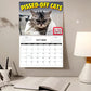 ⏳Offre à durée limitée – 50 % DE RÉDUCTION⏰🐱 Calendrier amusant sur les chats – 12 mois d'humour espiègle autour des chats