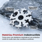 🧰❄️ Multi-outil flocon de neige 20-en-1 – Format de poche, acier robuste et réparations pratiques