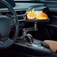 🚗🍽️ Plateau de Voiture pour Porte-Gobelet – Pivotant à 360°, Surface Extensible et Support de Téléphone