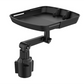 🚗🍽️ Plateau de Voiture pour Porte-Gobelet – Pivotant à 360°, Surface Extensible et Support de Téléphone