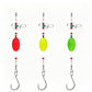 🎣 50% DE RÉDUCTION! 🐟 Kit de pêche 6 packs – Avec flotteurs, pour carrelet, bar & poissons ✨
