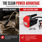 ⏳ Offre limitée −50% ⏰ Pompe Électrique à Engrenage 2ème Génération 12V/24V – Transfert Auto-Amorceur Diesel, Huile Moteur & Hydraulique