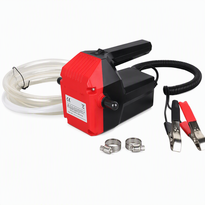 ⏳ Offre limitée −50% ⏰ Pompe Électrique à Engrenage 2ème Génération 12V/24V – Transfert Auto-Amorceur Diesel, Huile Moteur & Hydraulique