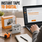 🎧Kassetten-Walkman Transparent – Alte Bänder, neues Leben! 🎶 Kassette zu MP3 in 3 Schritten, durchsichtiges Gehäuse, Type-C Anschluss