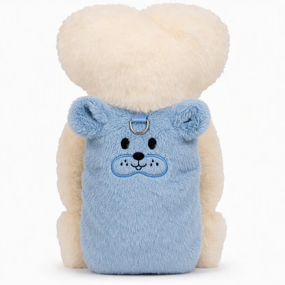 🐾50 % Rabatt🧵Fleece‑gefütterte Haustierweste, süße Cartoon‑Stickerei für Hunde und Katzen🐕