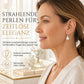✨50 % Rabatt💎Elegante Tropfen‑Ohrringe mit Perlenimitat und Zirkonia, trendiger Alltagsschmuck für Frauen🤍