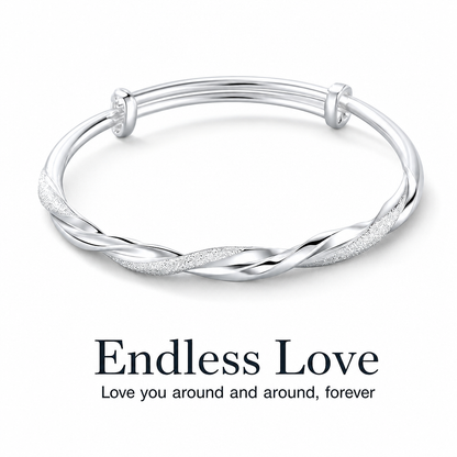 💎 Elegante Möbius-Armband in Solidity-Design – modischer Schmuck als Geburtstagsgeschenk für Frauen