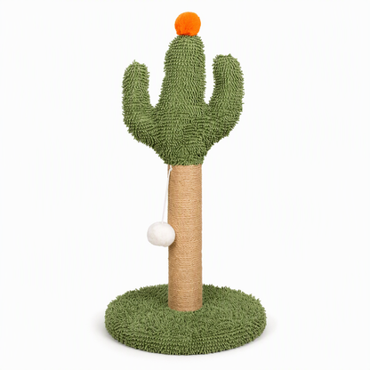 📢📢 50% RABATT !! ⏰ Sisal-Kaktus-Kratzbaum mit Kratzpfeilen, Katzenhütte und Sprungplattform-Spielzeug für Katzen