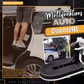 Multifunktionale faltbare Autotürstufe