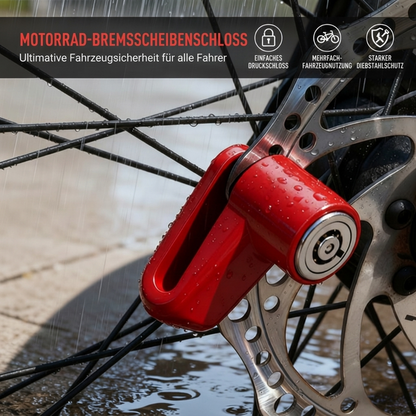 📢📢50% RABATT !!⏰PUSH-LOCK Diebstahlsicheres Hochleistungs-Scheibenbremsschloss