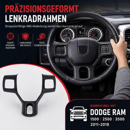 📢📢50% RABATT !!⏰ Lenkradabdeckung – Verleihen Sie Ihren Pickups 1500, 2500 und 3500 einen individuellen Innenraum Look, einfach zu montieren und stylisch ✨