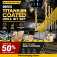 🏭⚒️ Vente usine Lot 99 forets revêtus titane, perforation durable sur bois métal plastique bricolage pro ✨